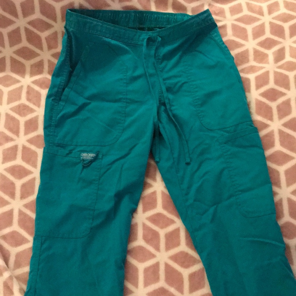Cherokee cargo scrub pants